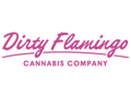 Maplewood Dirty Flamingo's store logo.