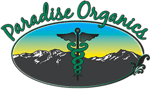 Paradise Organics Gardiner's store logo.