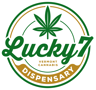 Lucky 7 Dispensary | Brandon's store logo.