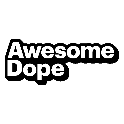 Awesome Dope Drinkle Indica Straw 100mg