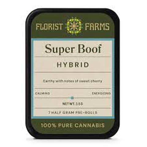 Florist Farms | Super Boof | 1/2 Gram Joints | 7pk
