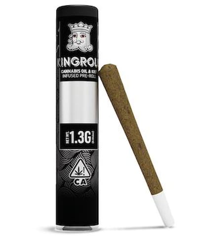 KINGROLL - INFUSED PREROLL - WEDDING CAKE X BLACKBERRY KUSH - 1.3G