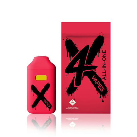 X Vapes All In One | Blackberry Gelato 4g Rec