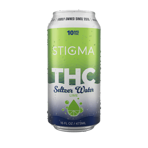 Stigma Lime Seltzer Water 10 MG THC
