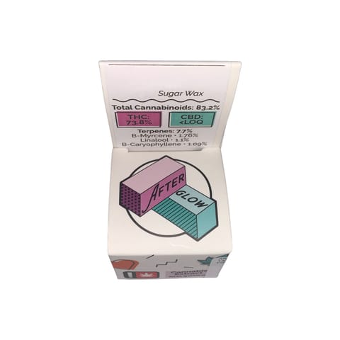 After Glow Taste Budz Flavored Sugar Wax | Blueberry Glaze 1g