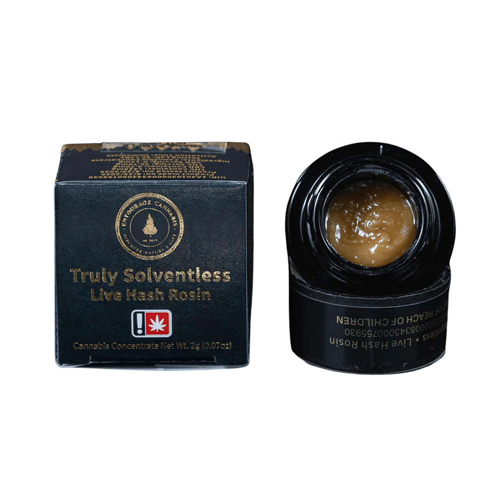 Entourage Cannabis Live Hash Rosin | Grape Pie 2g