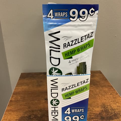Wild Hemp RazzleTaz Hemp Wraps