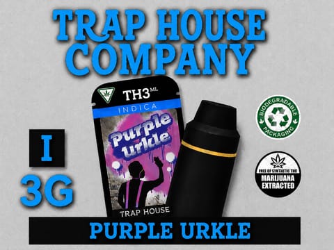 THC TH3ML Disposable 3ml Vape - Purple Urkle