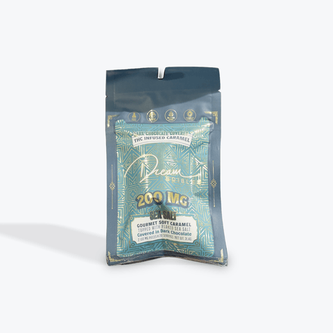 Dark Chocolate Sea Salt Caramels 2 Pack (2x100mg)