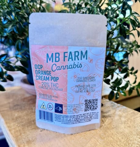 MB Farm - Flower 3.5g - Orange Cream Pop
