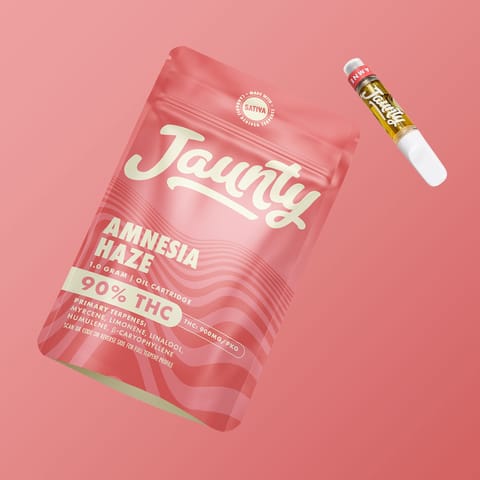 Jaunty | Amnesia Haze | 510 Cart | 1g