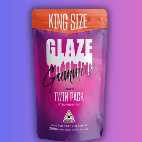 200MG Gummies | Strawberry & Grape Twin Pack