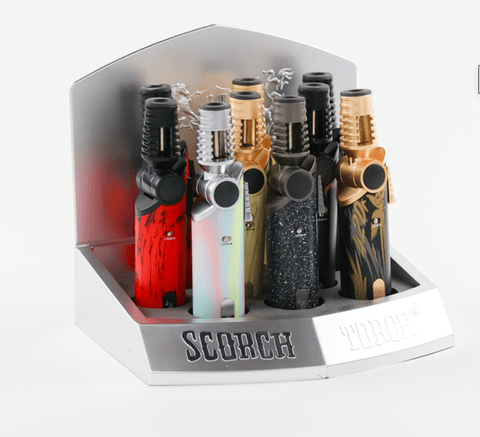 Scorch Torch | 6" Adjustable 90 to 45 Degree Torch | Assorted Colors