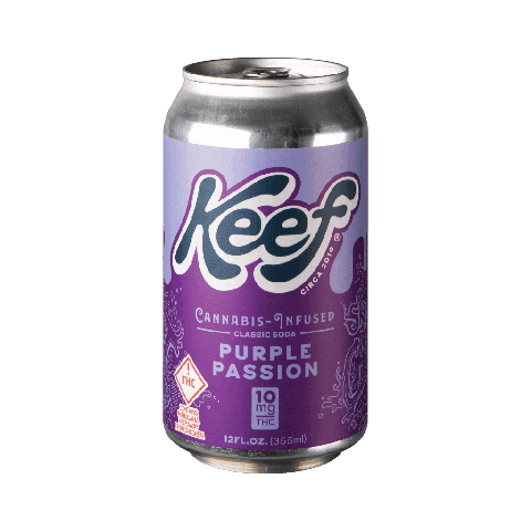 Keef Classic Soda | Purple Passion | 100mg | 12 FL OZ
