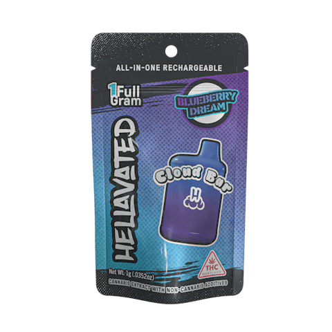 Hellavated | Cloud Bar | - Blueberry Dream | 1g