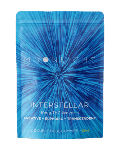 Moonlight Interstellar THC Live Rosin Gummy