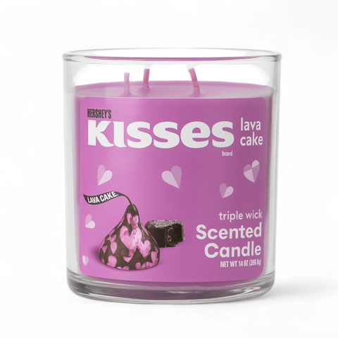 Triple Wick Candle - Kisses- Lava Cake