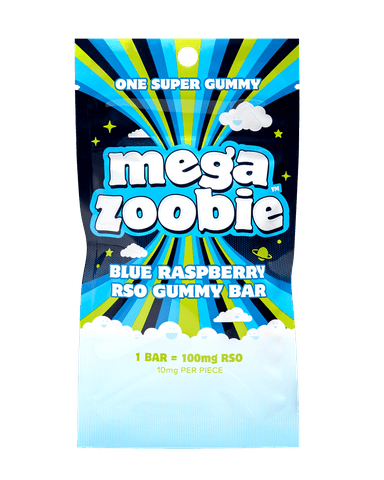 Blue Raspberry - KushBerry Full Spectrum RSO Mega Zoobie (100mg)