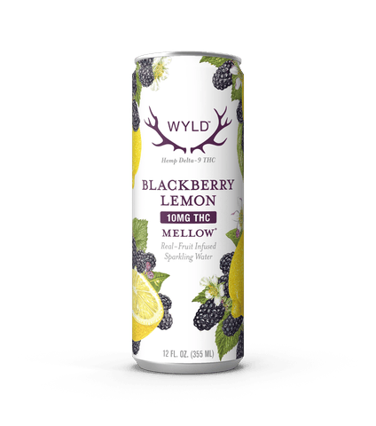 Wyld | D-9 Sparkling Water - Blackberry Lemon