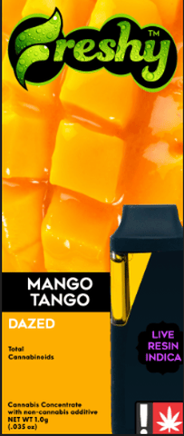 Freshy | Mango Tango | 1g | Flavored Live Resin | Disposable