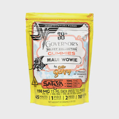 Governors Select | Maui Wowie | Day | THC + CBGA + CBC Gummies | Sativa