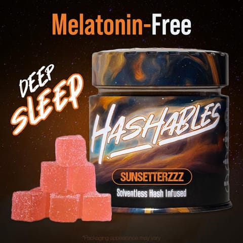 Sunsetterzzz REMberry | 100MG 20-Pack | Live Hash Rosin Gummies
