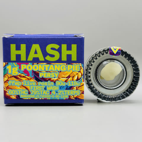 Poontang Pie Live Rosin