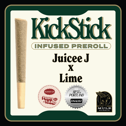 Juicee J x Lime 1G Infused Pre Roll (Mule)
