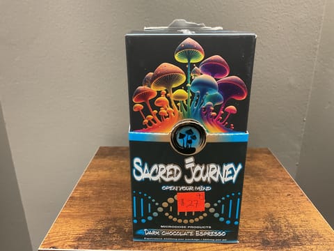 Sacred Journey Dark Chocolate Espresso Chocolate Mushroom