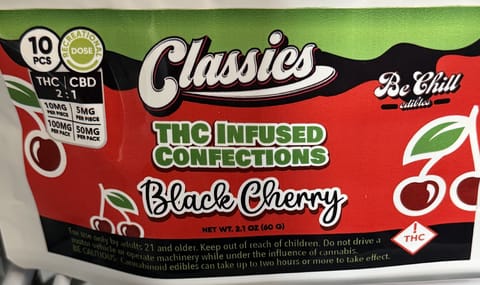 Classics | Black Cherry | Edible | 100mg