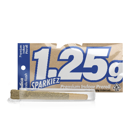 Sparkiez | Hindu Kush | Preroll | Indica | 1.25g