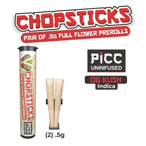 Chopsticks | OG Kush | .5g [2pk] Preroll