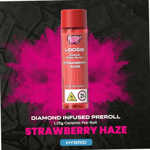Bodega Boyz - Strawberry Haze - Loosie Hybrid Pre-roll - 1.25g