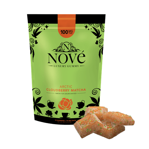 Nove Gummies | Arctic Cloudberry Matcha 100mg Rec