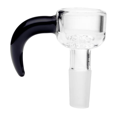 Human Grade | 14mm Horn Flower Bowls | Black