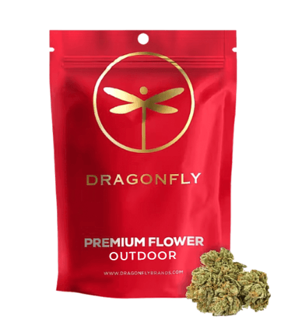 Dragonfly Prepack Ounce Sour Garlic Margie Indica 28g