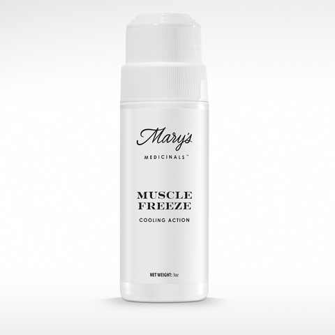 Mary's Medicinals Muscle Freeze 3oz Cooling Action Roll On
