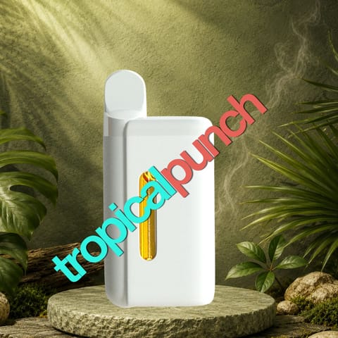 Tropical Punch 4g Distillate All-in-One Vape by Oil by Craft | Golden Rookie