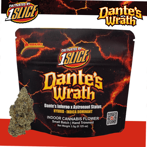 1Slice - Dante's Wrath - Indica Flower - 3.5g
