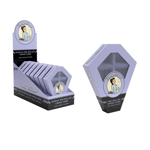 Blazy Susan - Purple Cross Cone