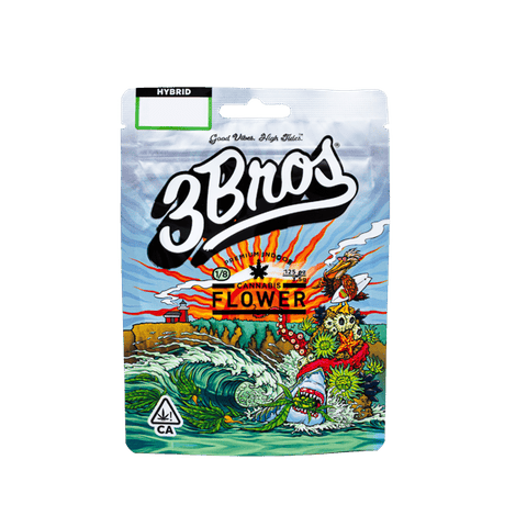 3 BROS - INDOOR FLOWER - CITRUS ZEST - 3.5G