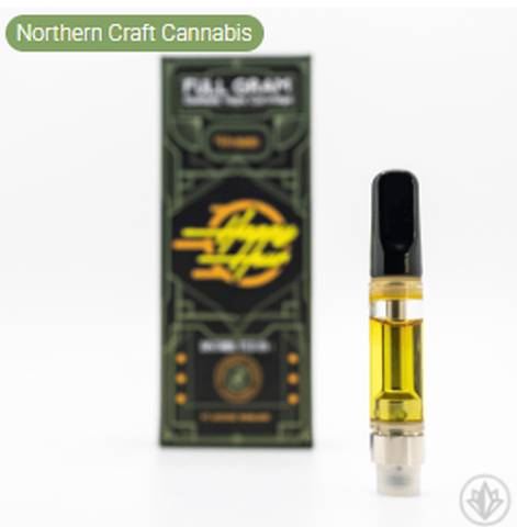 Happy Hour Blue Crystal Cart Northern Craft Cannabis