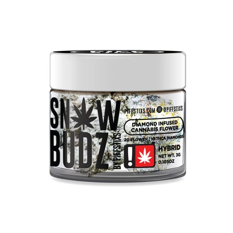 Ruby Red Gas Snow Budz 3.5g Infused Flower (Piff Stixs)