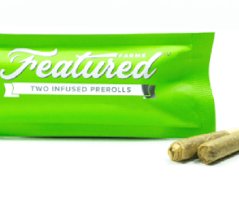 Featured Farms | Gello Shotz (H) | .5g x 2 Infused Preroll Joint