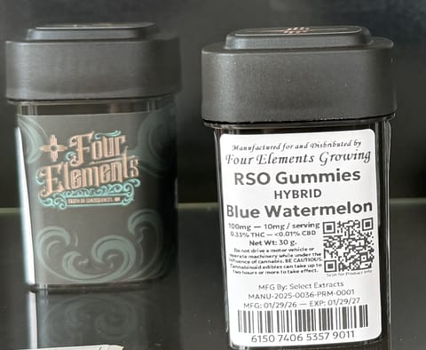 RSO l gummies | Blue Watermelon