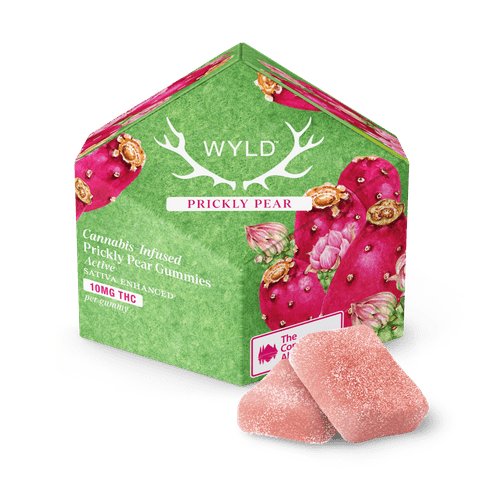 REAL FRUIT- CANNABIS INFUSED GUMMIES | PRICKLY PEAR | *LIMITED TIME* | SATIVA | 100MG TOTAL | 10 GUMMIES