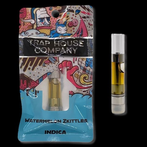 THC Watermelon Zkittlez | 1g Distillate 510 Vape Cart