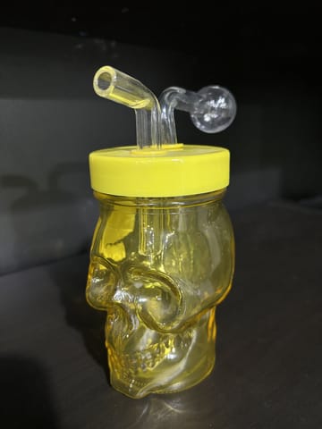 Skull Dab Rig - Skull Dab Rig - Yellow