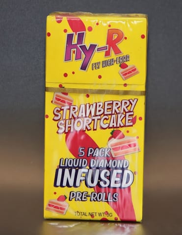 Hy-R | Infused Pre-Roll | Strawberry Shortcake 5x .6g