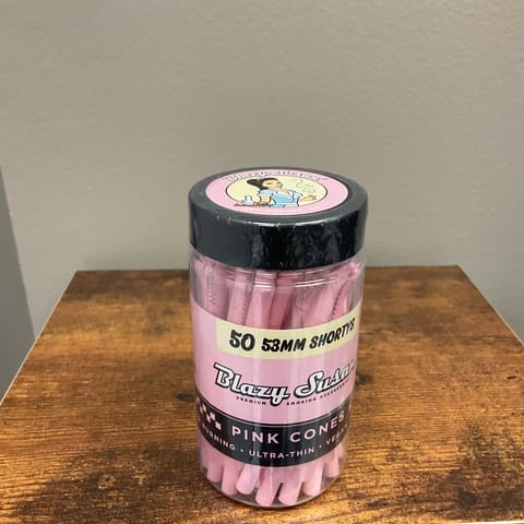 Blazy Susan 50 53mm Shortys Pink Cones